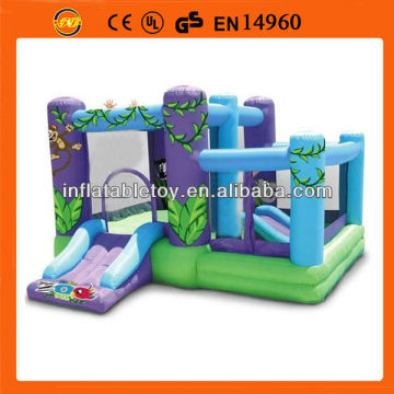 jungle monkey mini inflatable jumper ,small inflatable jumper house
