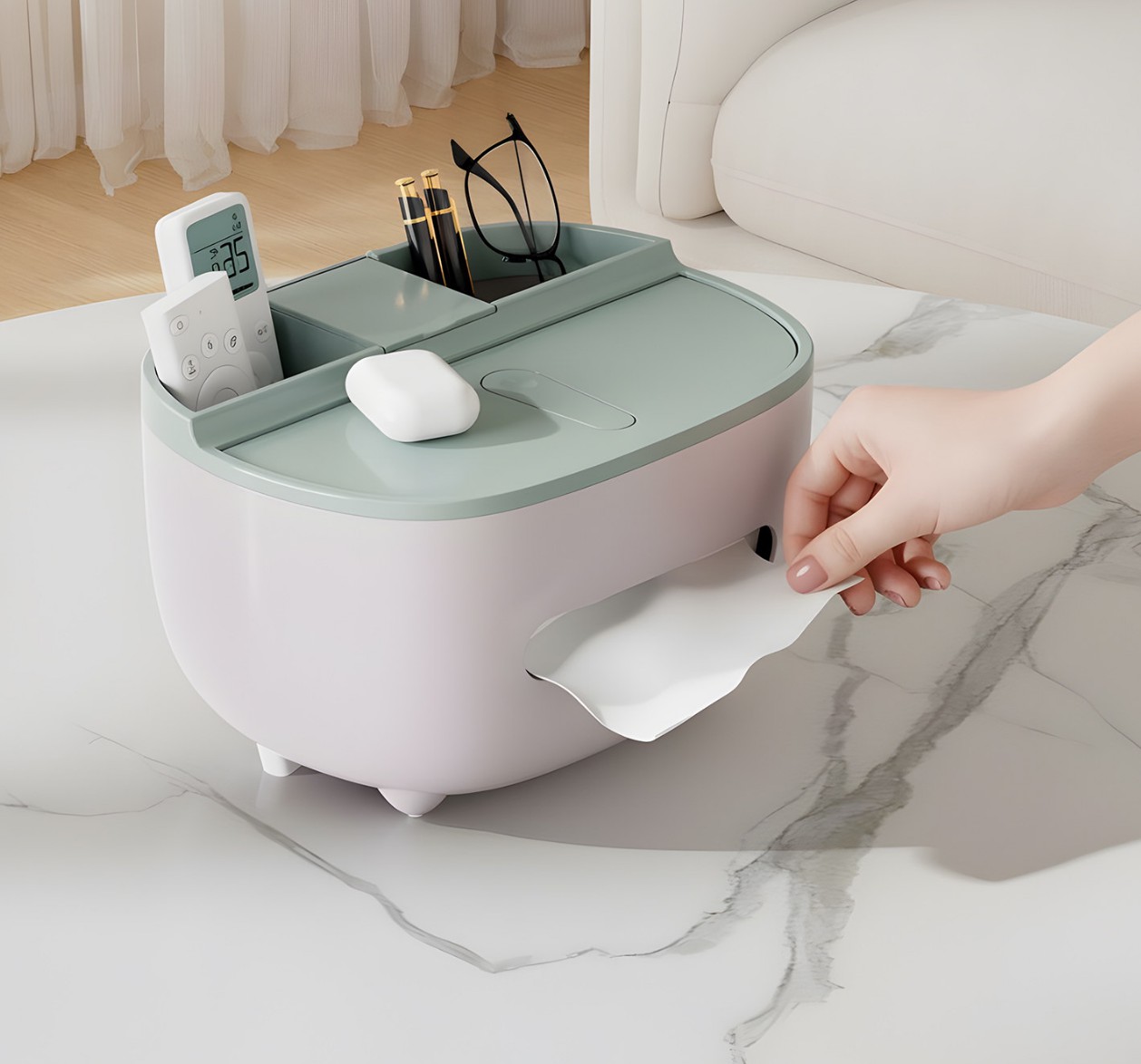 dispensador de caja de pañuelos tissue box dispenser