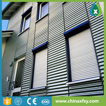 sunshading rolling electric window shutters exterior