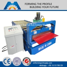 cold roll forming wave panel metal roof making machine