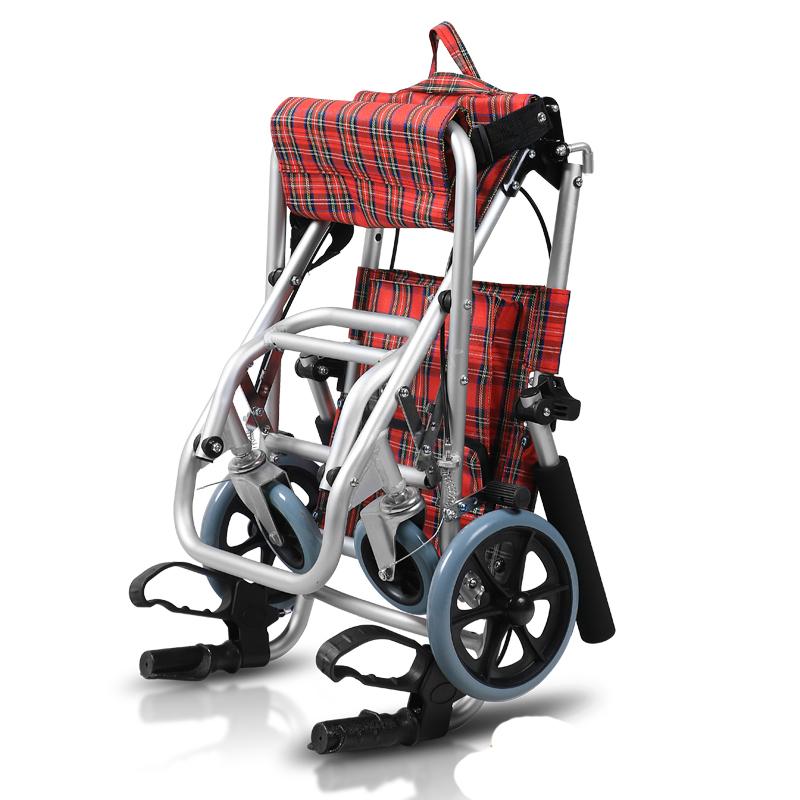 Aluminum Manual Wheelchair folding (1)