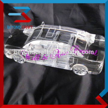 Car Model 3D laser Crystal Gifts For Display