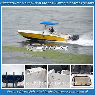 Gather 32ft frp motor boat,fiberglass motor boat