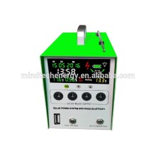 Portable solar power system with calendar