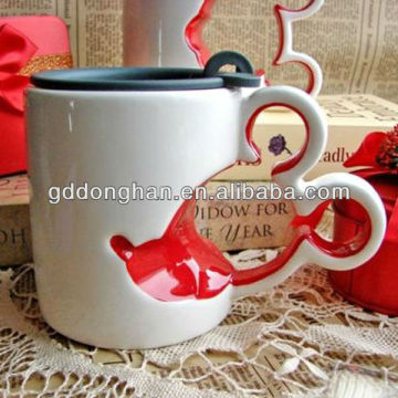 creative ceramic mugs and cups sale with animal design