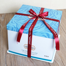 Round birthday packaging cake box