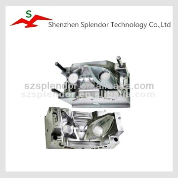 Single cavity plastic injection mold