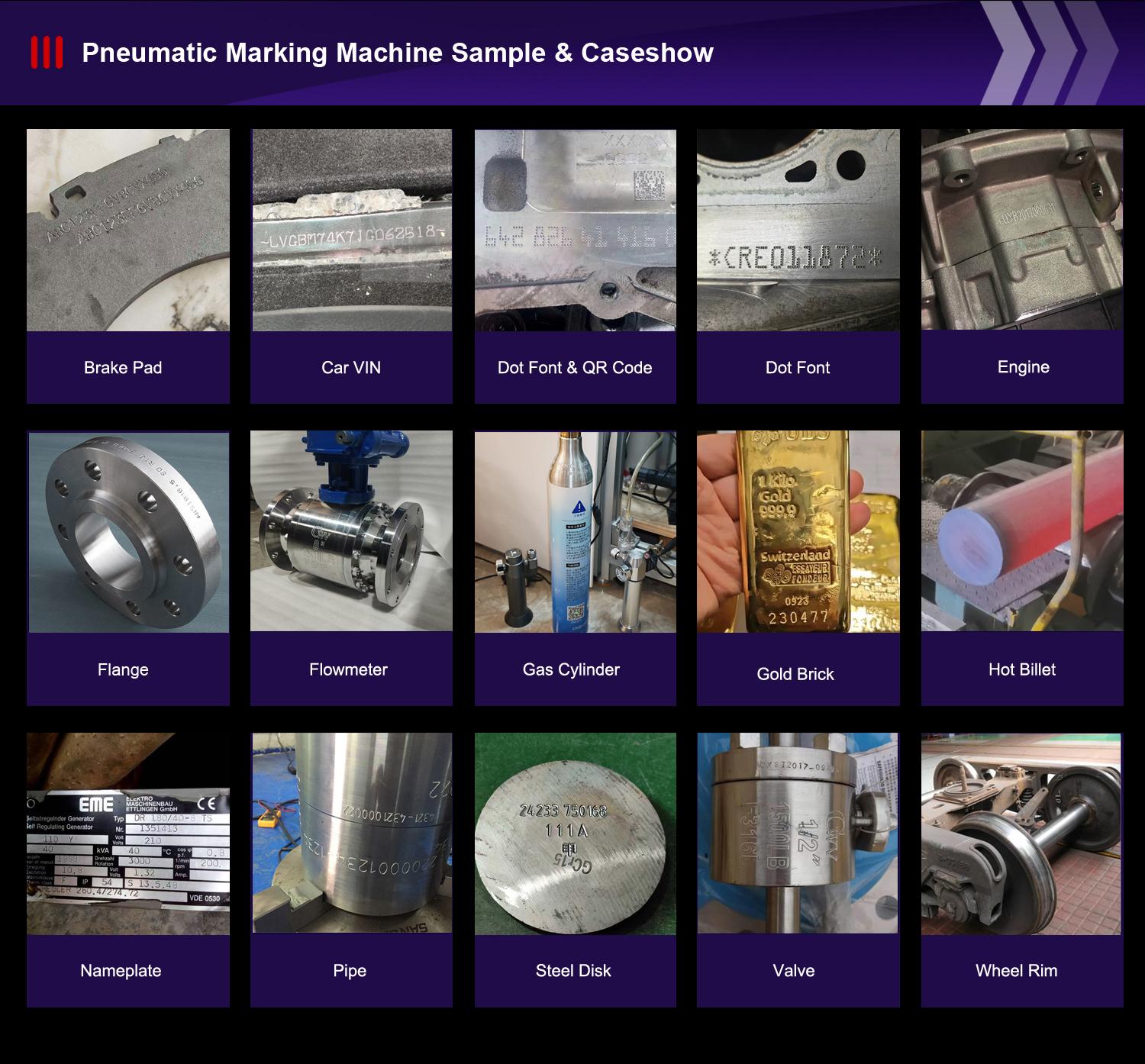 in-line-pneumatic-dot-peen-marking-machine