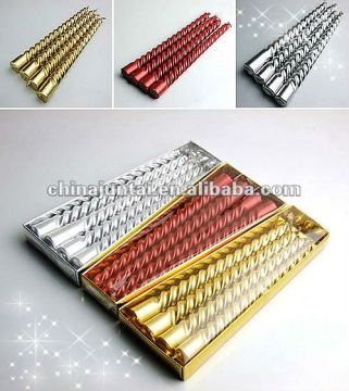 Light rod wax luxury Wedding Candle candlelight dinner candles