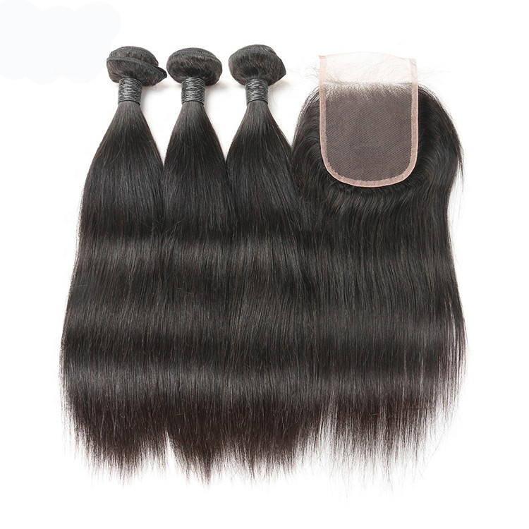 Factory Discount Silky Straight Hair Weave 100% Real Brazilian Human Hair  Bundles