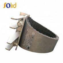 Stainless Steel Double Pipe Support Clamp/Drain Pipe Repair Clamp