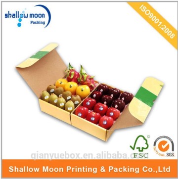 Fruit packing container box