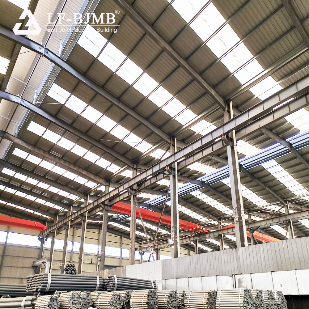 Prefab light steel structure building house steel structure warehouse