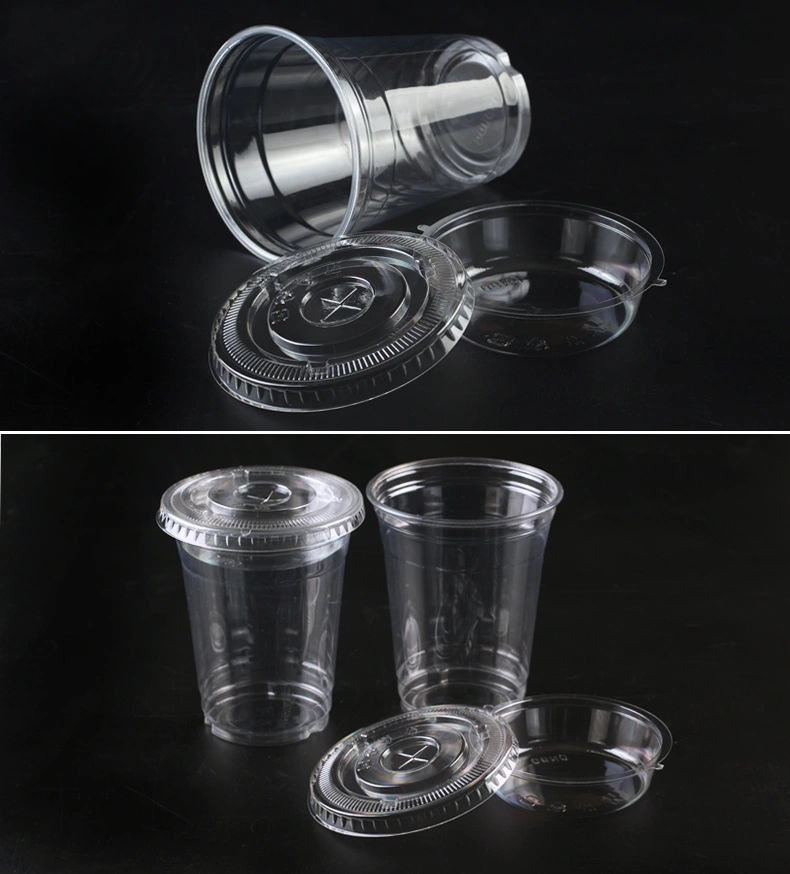 Wholesale Price Disposable Clear Plastic Pet/PLA Ice Cream Cup Yogurt Cup