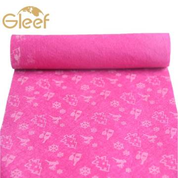 print felt pet non woven felt fabric