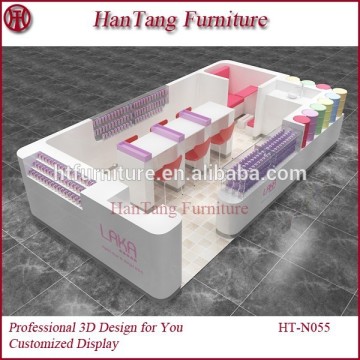 Fashional design nail bar kiosk for sale