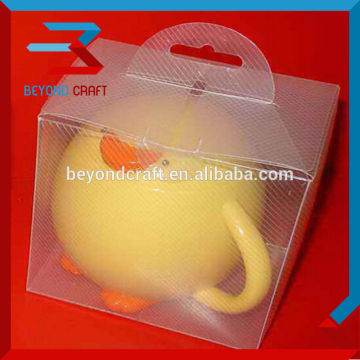 PVC PET PP transparent packaging box plastic package box