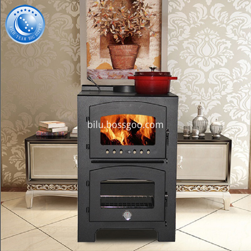 Steel Wood Burning Fireplace China CE Certification