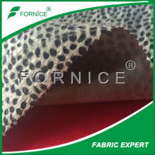 hot sell faux animal printed mink flock fur fabric