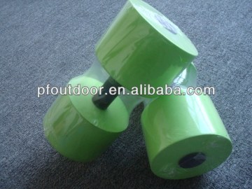 EVA COLORFULL water pool aquar dumbbells barbells dumbbells aqua soft EVA foam swimming barbell water foam barbell