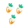 Super Lovely Cartoon Fruit 3D Resin Flatback Cabochons Kawaii Cartoon Fruits Crafts For Jewelry Making Hair Bow Center DIY