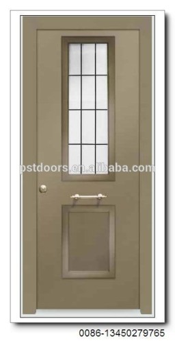 980*2400mm Single Leaf Israel Security Door,high quality security door