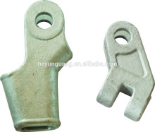 insulator end fitting cast steel clamp overhead line hardware fitting electric pole line composite insulator hardware fitting