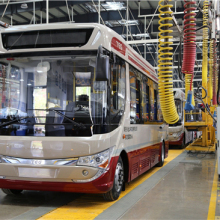 Auto Bus Assembly Conveyor Line