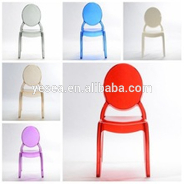 high quality colorful plastic chair for wedding