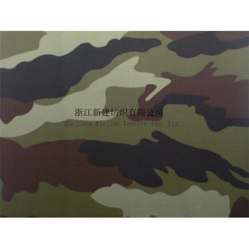 Tissu de camouflage en tricot de polyester pour t-shirt