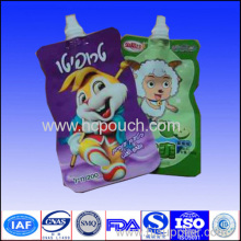 Recyclable Special Shaped Stand Up Spout Bag?