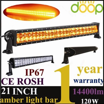 Color changing led bar 120W 21'' amber led bar light