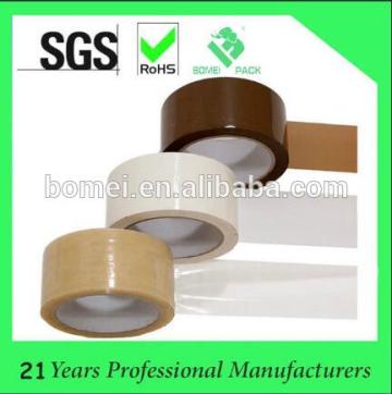 Dark Brown White Honey Color BOPP Packing Tape