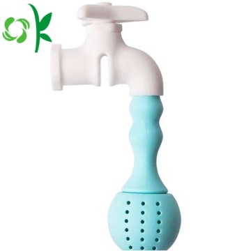 SIlicone kran Tea Infuser Ball för lösa blad