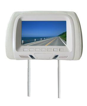 7" Headrest Monitor With Pillow