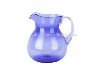 Personalized Best Quality Plastic Acrylic Water Fruit Infusion Pitcher With Handle