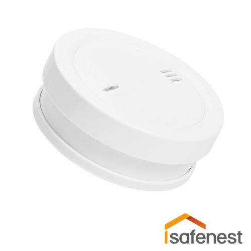 9V battery operated infrared photoelectric smoke detector