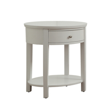 Elegant Design Bedside Table NI-118 Europe Oval Shape