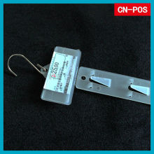 supermarket plastic clip strips for goods hanging