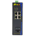 6 poorten snelle ethernet-switch