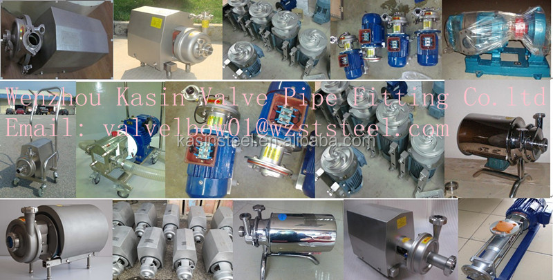 Stainless Steel 304 Rotary Lobe Pump Sanitary Gear Pump