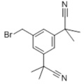 3,5-Bis(2-cyanoprop-2-yl)benzyl bromide CAS 120511-84-4