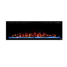 5 Flame Brightness Electric Fire Place Heater Decorative Artificial Flame Fake Fire Linear Fireplace
