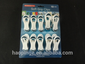 10pcs plastic sock clip for laundry,plastic garment clips,plastic sock clips