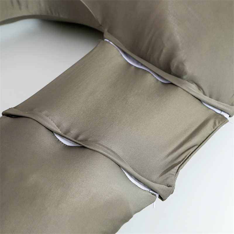 U Pillow de suporte para trás da gravidez em forma de Up Sleeping