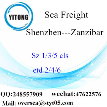 Shenzhen Port LCL Consolidation To Zanzibar