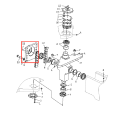 Shantui SR22M Road Roller Cross Scharnierabdeckung263-33-00003