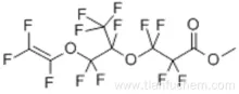 METHYL PERFLUORO(5-METHYL-4,7-DIOXANON-8-ENOATE) CAS 63863-43-4