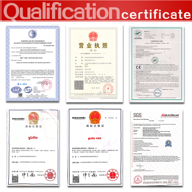 Factory price computer controlled automatic loading spring tensile compression stiffness testing machine