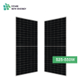 550w solar panel 182mm half cut solar cells